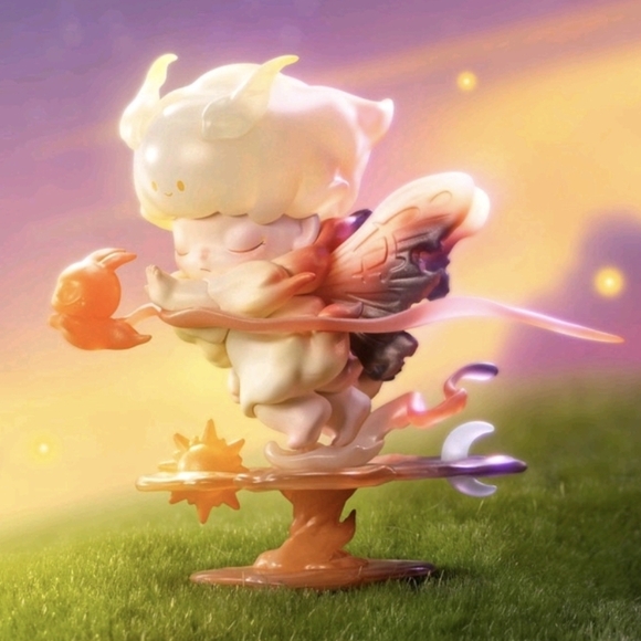 POP MART Other - Pop Mart Finding Mokoko Confirmed Dimoo Follow The Light Blind Box Figure